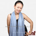 Wholesale Good Quality Fashionable Blue Scarf,100% Cashmere Mongolia Shawl